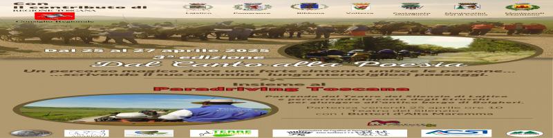 DAL CANTO ALLA POESIA - 25-27 APRILE 2025