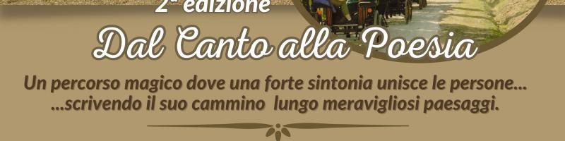 DAL CANTO ALLA POESIA - II EDIZIONE